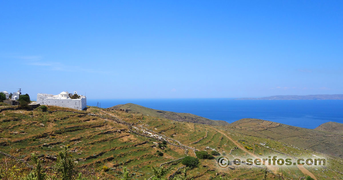 The Monastery of the Taxiarches in Serifos