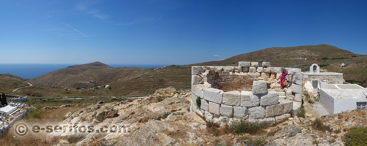 Aspros Pirgos (White Tower) near Koutalas