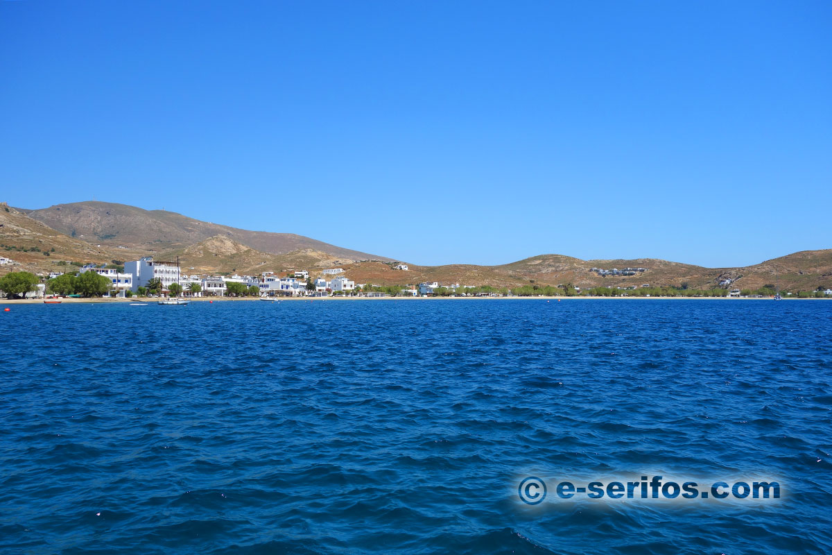 Livadi beach in Serifos